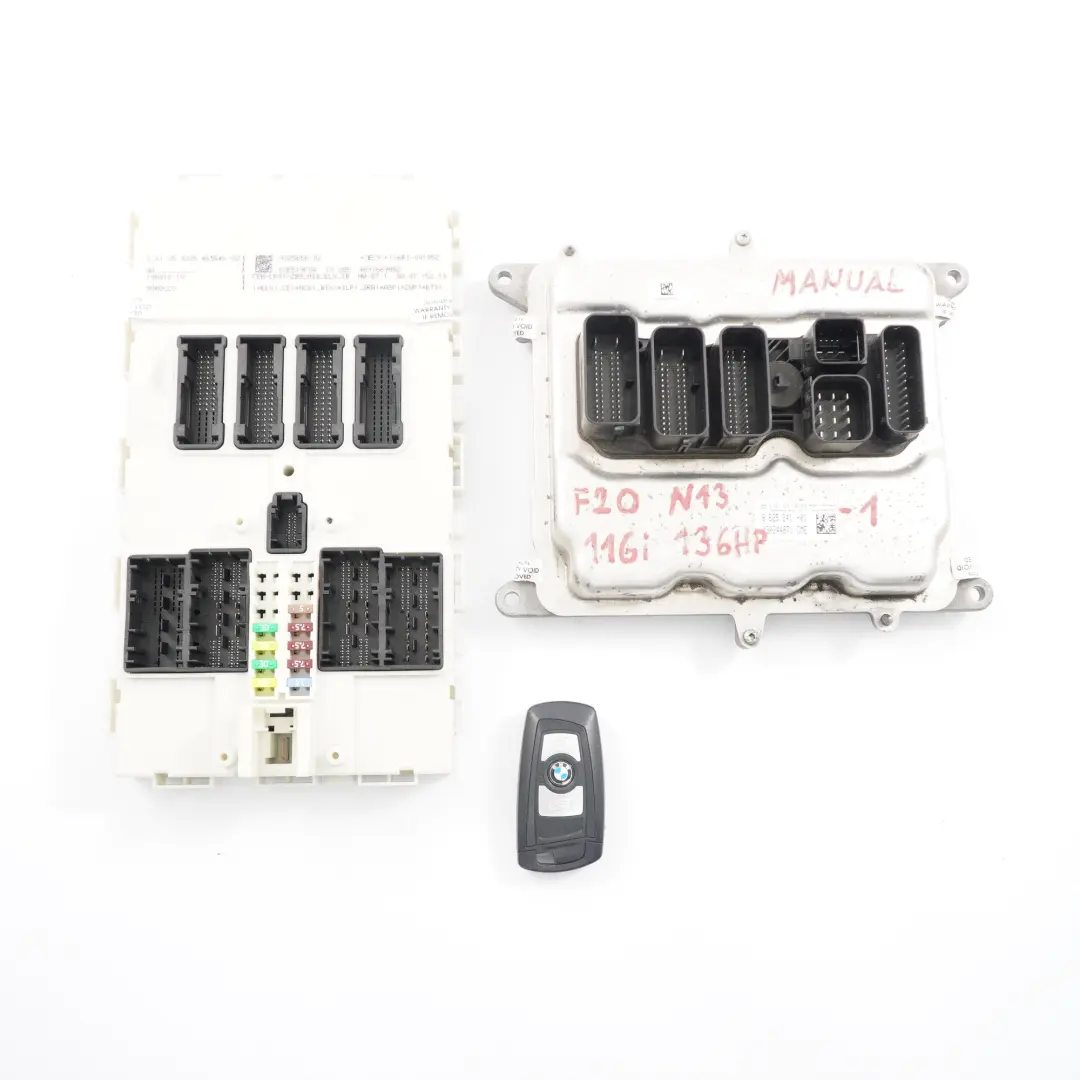 136HP Motor ECU KIT DME 8625241 + FEM + Llave para BMW F20 F30 116i 316i N13 con número de pieza 7636292 BMW F20 F30 116i 316i N13 136HP Motor ECU KIT DME 8625241 + FEM + Llave - SKU 8625241-1 - Número de pieza 7636292