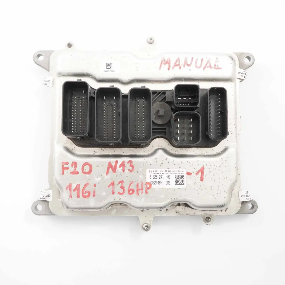 BMW F20 F30 116i 316i N13 136HP Engine ECU KIT DME 8625241 + FEM + Key - SKU 8625241-1 - Part number 7636292