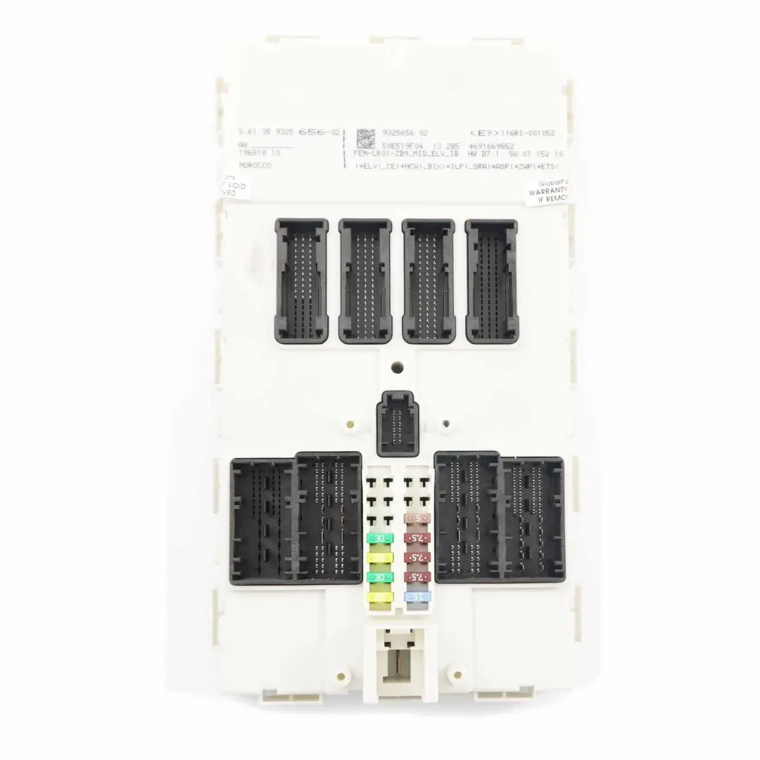 BMW F20 F30 116i 316i N13 136HP Engine ECU KIT DME 8625241 + FEM + Key - SKU 8625241-1 - Part number 7636292