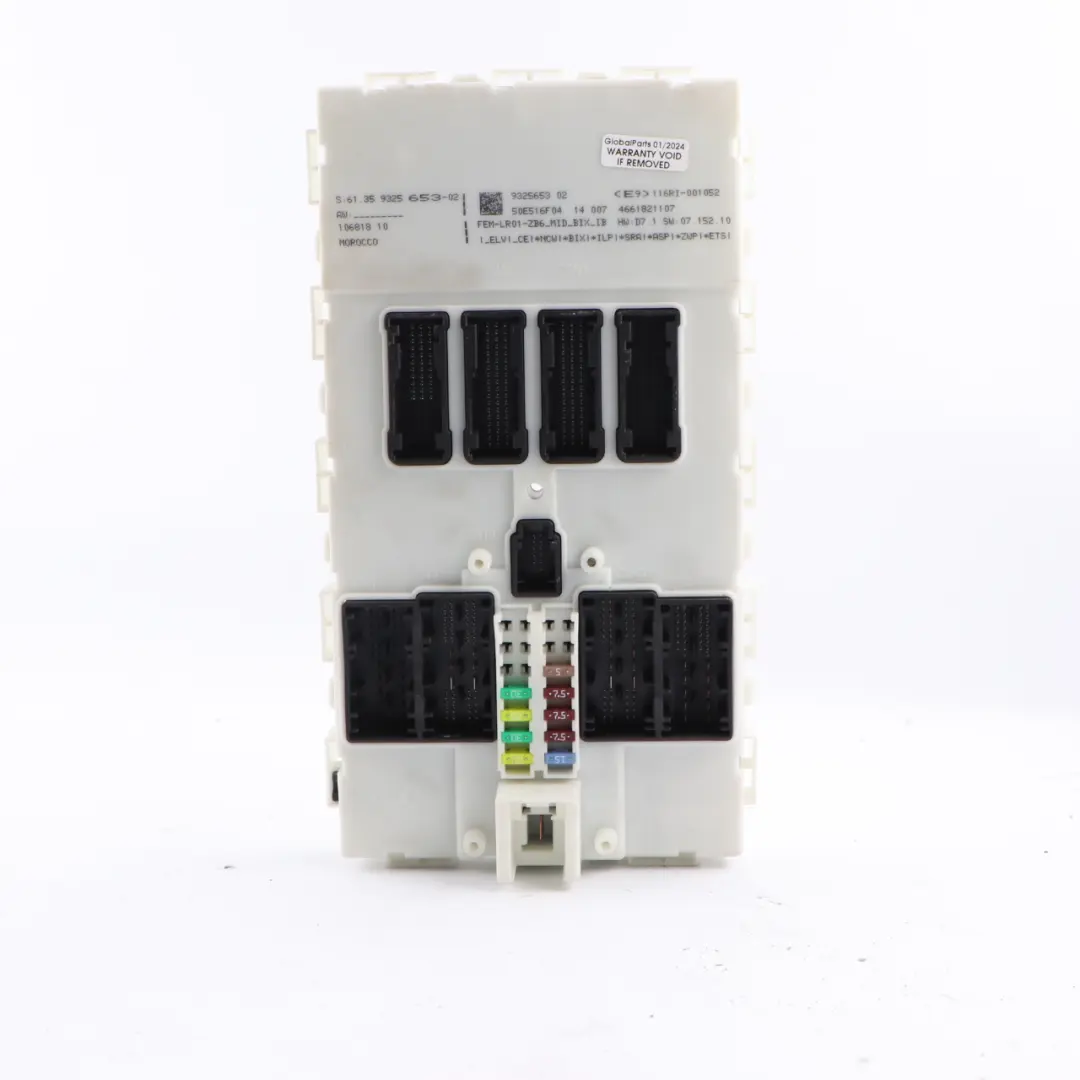 BMW F20 F30 116i 316i N13 136HP Motore ECU KIT DME 8625241 FEM Chiave Automatica - SKU 8625241-4 - Numero di parte 7636292