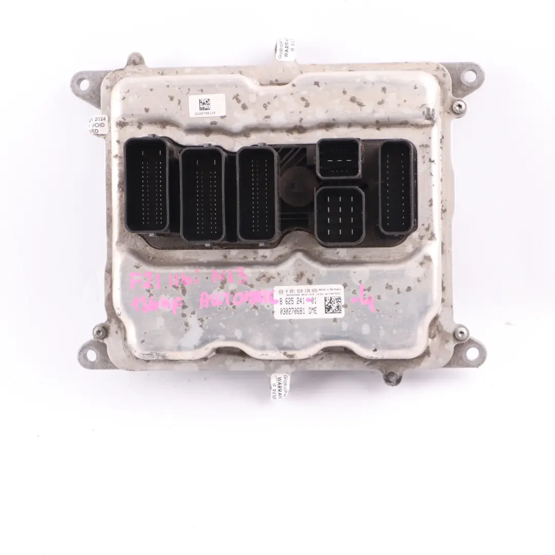 BMW F20 F30 116i 316i N13 136HP Engine ECU KIT DME 8625241 + FEM + Key Automatic - SKU 8625241-4 - Part number 7636292