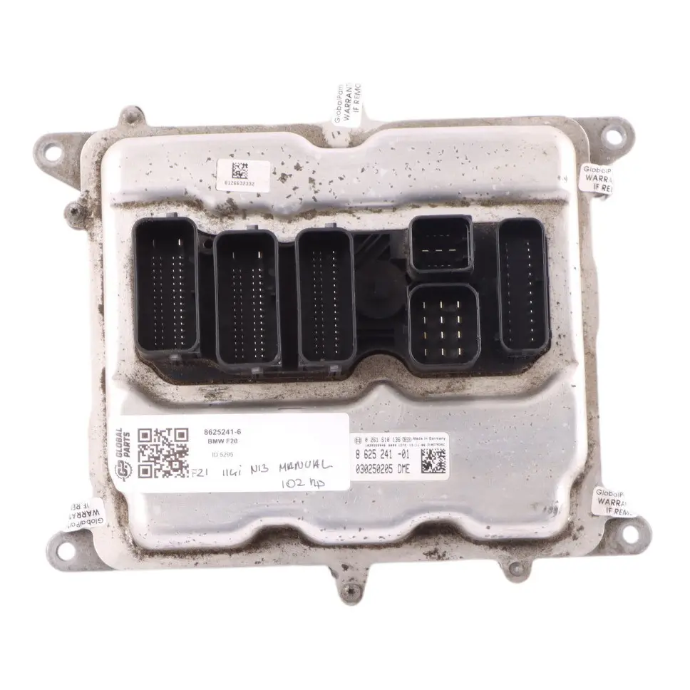 102HP Petrol Engine ECU Control Unit DME Manual to BMW F20 F21 114i N13 with Part number 8625241 BMW F20 F21 114i N13 102HP Petrol Engine ECU Control Unit DME Manual - SKU 8625241-6 - Part number 8625241
