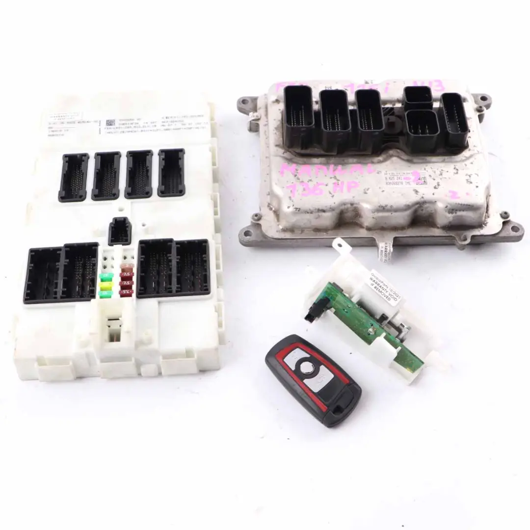 136HP Engine ECU Kit DME FEM Key Lock Manual to BMW F20 F30 116i 316i N13 with Part number 8625241 BMW F20 F30 116i 316i N13 136HP Engine ECU Kit DME FEM Key Lock Manual - SKU 8625241-2 - Part number 8625241