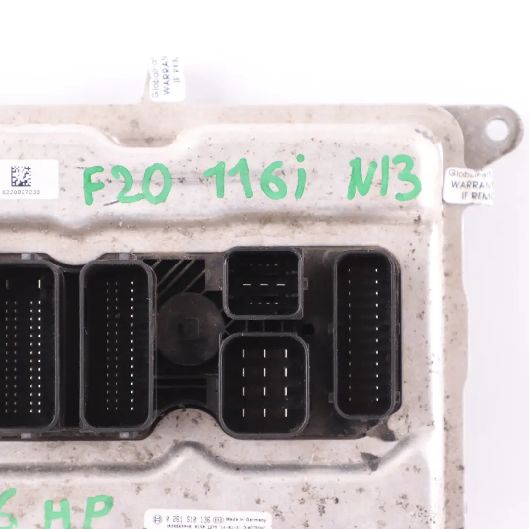 136HP Engine ECU Control Unit DME Manual to BMW F20 F30 F31 116i 316i N13 with Part number 8625241 BMW F20 F30 F31 116i 316i N13 136HP Engine ECU Control Unit DME Manual - SKU 8625241 - Part number 8625241