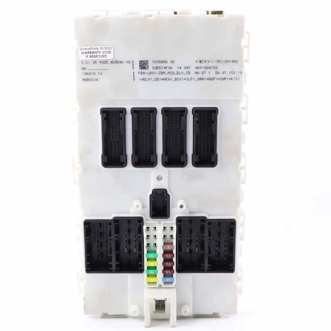 BMW F20 F30 116i 316i N13 136HP Engine ECU Kit DME FEM Key Lock Manual - SKU 8625241-2 - Part number 8625241