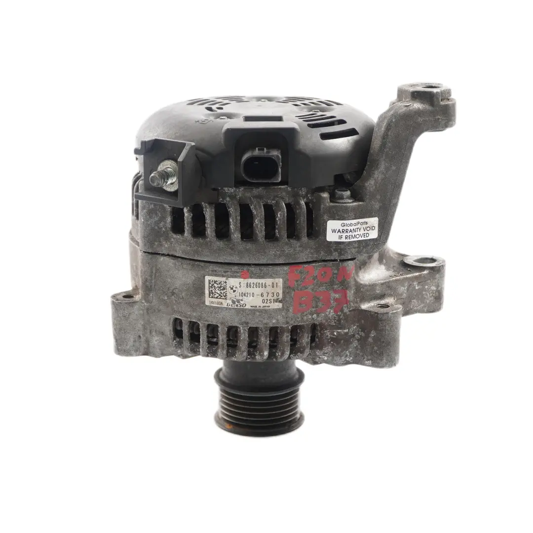 Alternator Motor BMW F20 F21 LCI B37 Diesel Engine Alternator 180A to with Part number 8626086 Alternator Motor BMW F20 F21 LCI B37 Diesel Engine Alternator 180A - SKU 8626086 - Part number 8626086