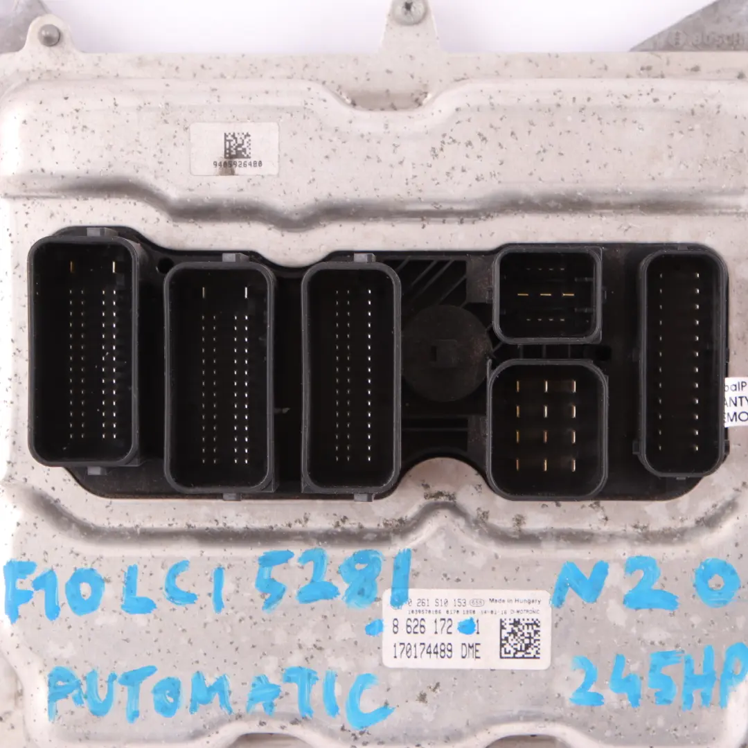 N20 245HP Engine Control ECU Kit Module DDE CAS4 Key to BMW F10 LCI 528i with Part number 8626172 BMW F10 LCI 528i N20 245HP Engine Control ECU Kit Module DDE CAS4 Key - SKU 8626172-1 - Part number 8626172