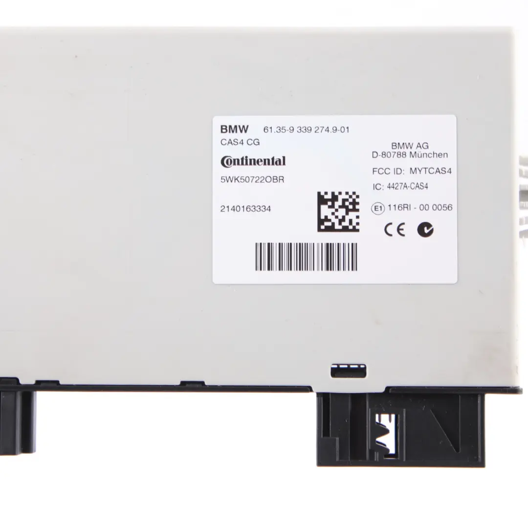 BMW F10 LCI 528i N20 245HP Engine Control ECU Kit Module DDE CAS4 Key - SKU 8626172-1 - Part number 8626172