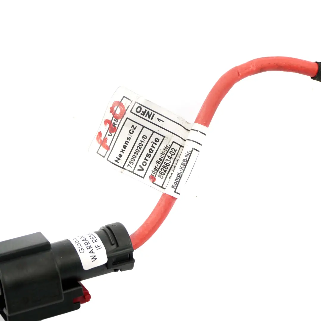 BMW 1 F10 F20 F30 Mini Cooper F55 F56 Versorgungsleitung Relais - SKU 8628634 - Numéro de pièce 8628634