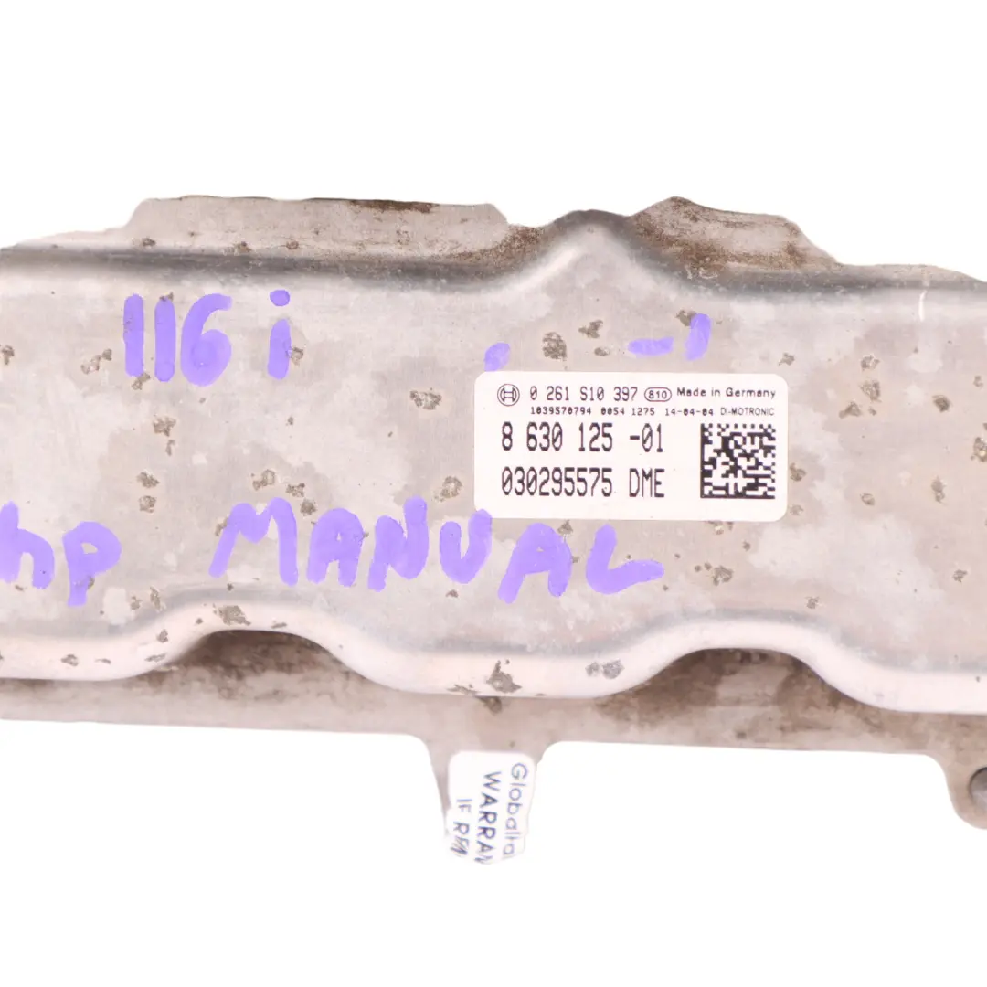 BMW F20 F21 F30 116i 316i N13 136HP Engine ECU KIT DME FEM + Key Manual - SKU 8630125-1 - Part number 8630125