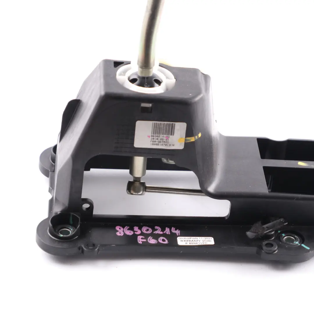 Gearshift Selector Mechanism Manual Transmission 6 Speed to Mini F60 with Part number 8630214 Mini F60 Gearshift Selector Mechanism Manual Transmission 6 Speed - SKU 8630214 - Part number 8630214