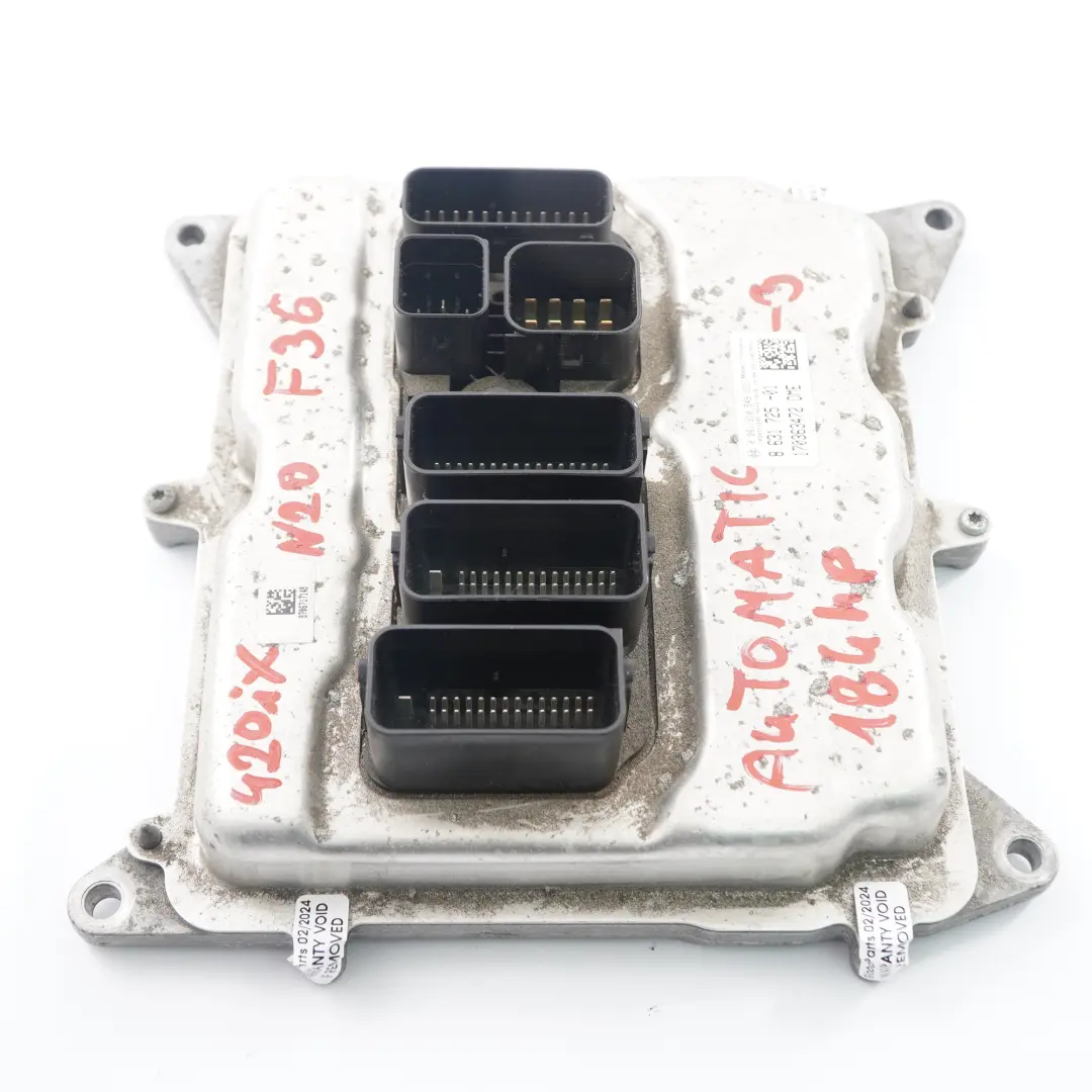 BMW F20 F30 F32 120i 320i 420i N20 184HP Engine Unit ECU DME Automatic - SKU 8631725-3 - Part number 8631725