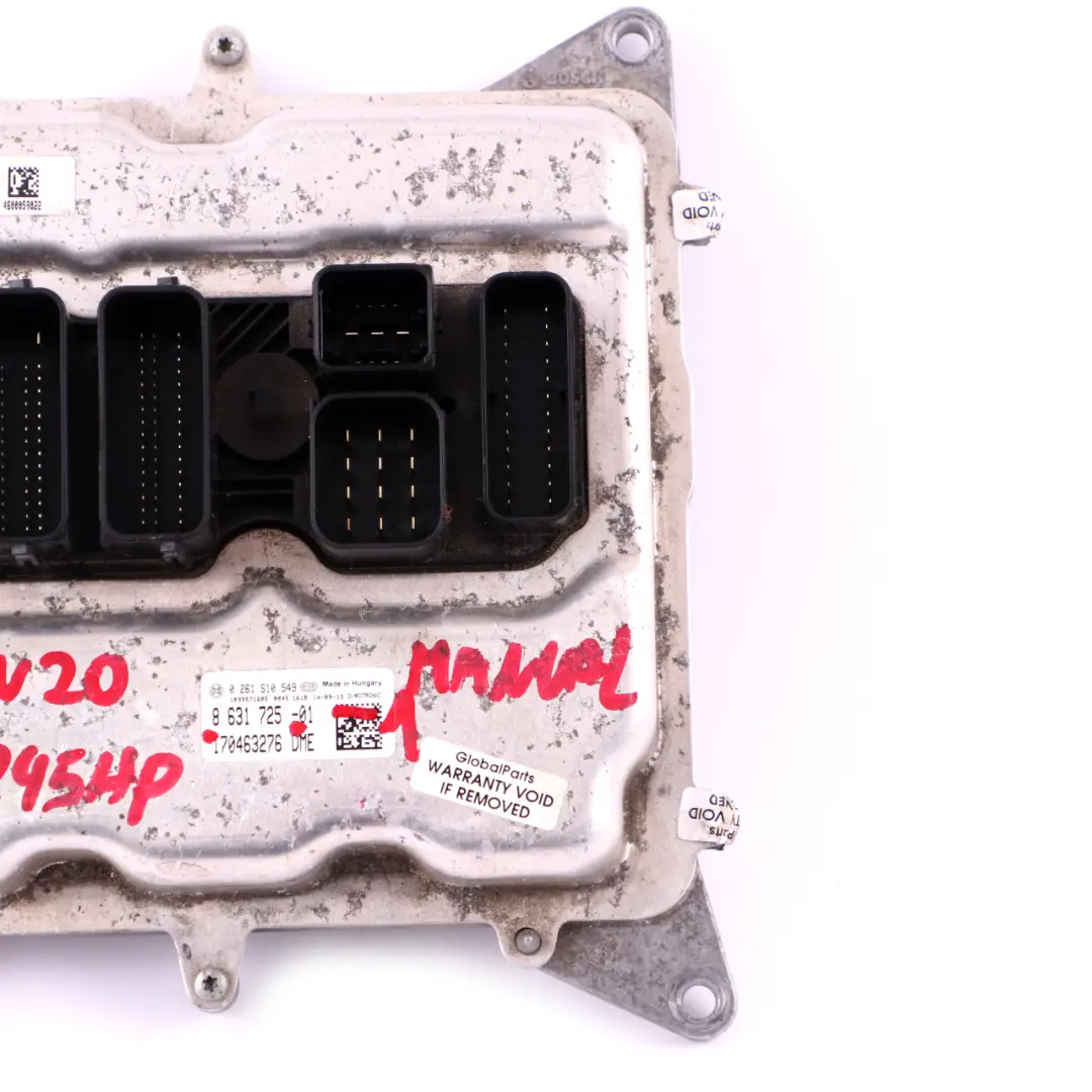 N20 245HP ECU DME to BMW F10 LCI F22 F30 F32 228i 328i 428i 528i Petrol with Part number 8631725 BMW F10 LCI F22 F30 F32 228i 328i 428i 528i Petrol N20 245HP ECU DME - SKU 8631725 - Part number 8631725