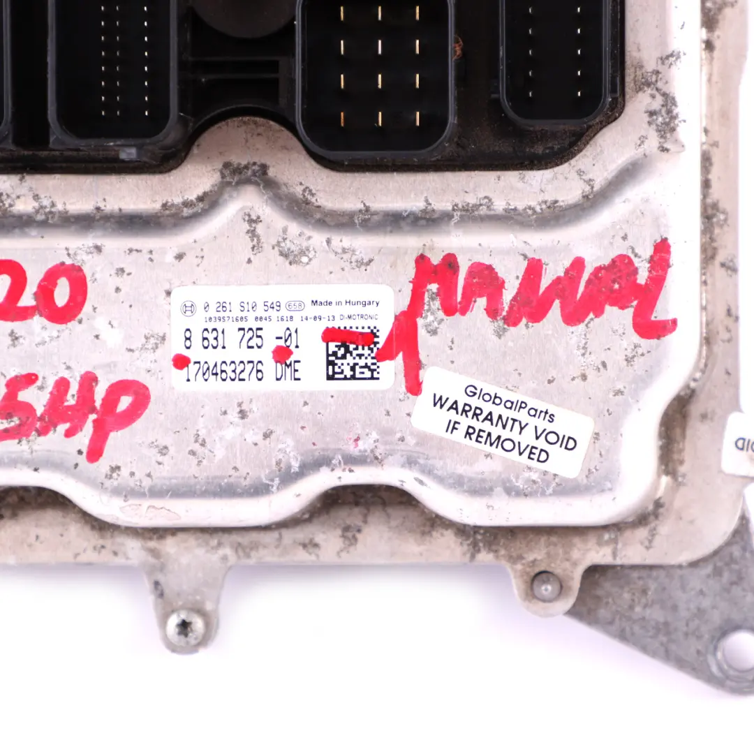 N20 245HP ECU DME to BMW F10 LCI F22 F30 F32 228i 328i 428i 528i Petrol with Part number 8631725 BMW F10 LCI F22 F30 F32 228i 328i 428i 528i Petrol N20 245HP ECU DME - SKU 8631725 - Part number 8631725