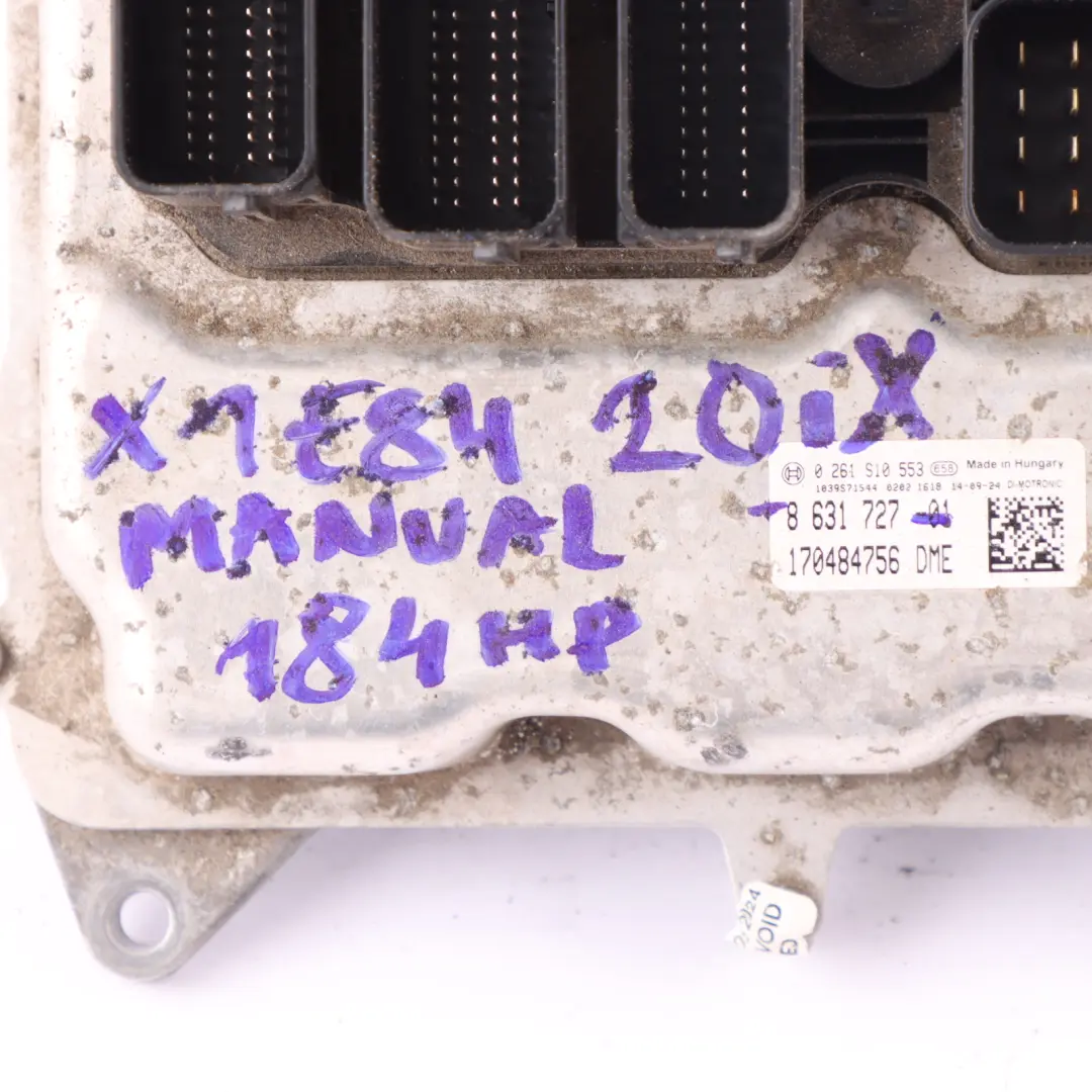 20iX N20 184HP Engine Unit ECU Kit DME CAS3 + Key Manual to Bmw X1 E84 with Part number 8631727 Bmw X1 E84 20iX N20 184HP Engine Unit ECU Kit DME CAS3 + Key Manual - SKU 8631727-2 - Part number 8631727