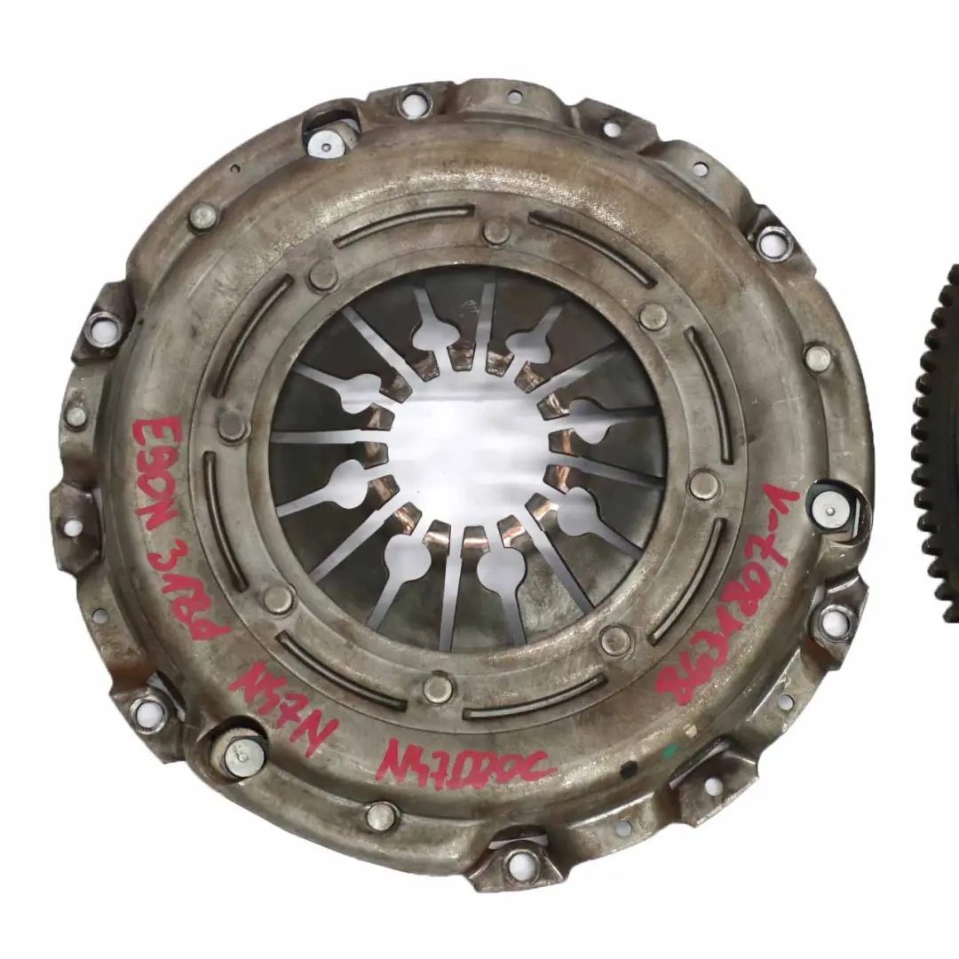 N47 Solid Single Mass Flywheel Clutch Kit to BMW E81 E87 E90 LCI 118d 318d Diesel with Part number 8631807 BMW E81 E87 E90 LCI 118d 318d Diesel N47 Solid Single Mass Flywheel Clutch Kit - SKU 8631807-1 - Part number 8631807