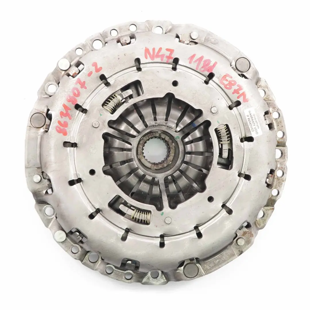 Clutch Kit BMW E81 E87 E90 LCI 118d 318d N47N Plate Disc to with Part number 8631807 Clutch Kit BMW E81 E87 E90 LCI 118d 318d N47N Plate Disc - SKU 8631807-2 - Part number 8631807