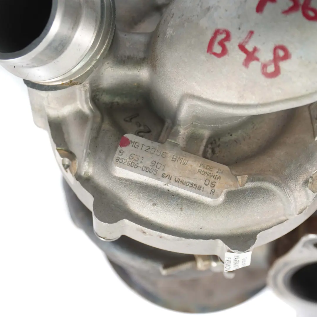 B48C Benzina Honeywell Turbocompressore Turbo per Mini Cooper S F55 F56 F60 con numero di parte 8631901 Mini Cooper S F55 F56 F60 B48C Benzina Honeywell Turbocompressore Turbo - SKU 8631901 - Numero di parte 8631901