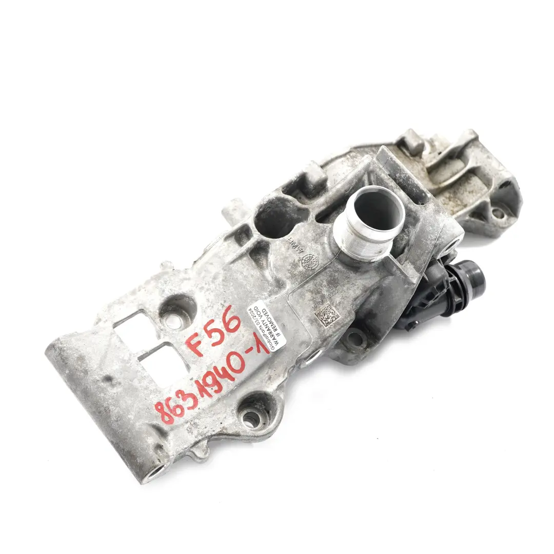 Soporte Bomba Agua Refrigerante Motor Gasolina para BMW X1 F48 Mini F55 F56 con número de pieza 8631940 BMW X1 F48 Mini F55 F56 Soporte Bomba Agua Refrigerante Motor Gasolina - SKU 8631940 - Número de pieza 8631940