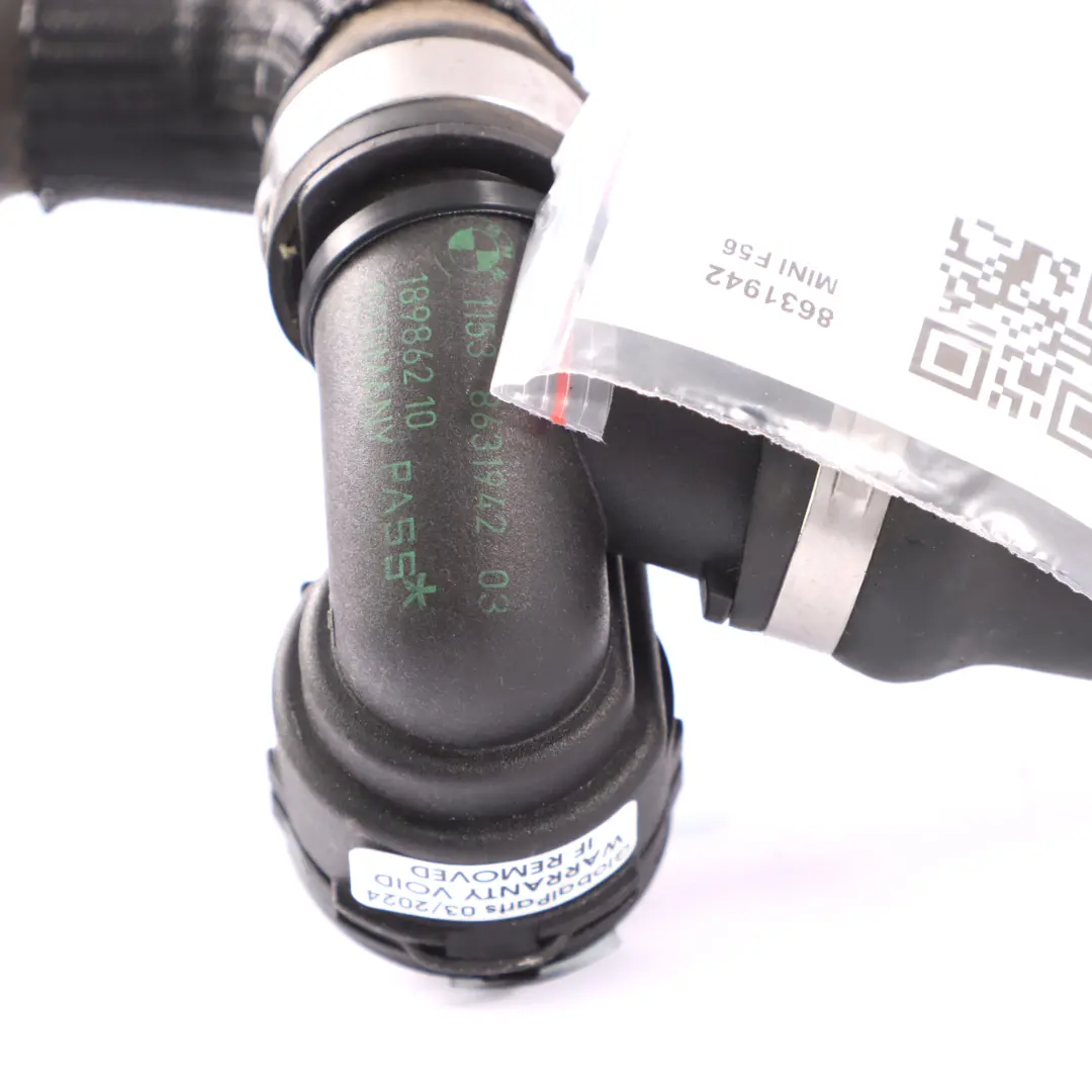 Tuyau de refroidissement Mini F56 F60 BMW F40 F46 Petrol B38 Ligne du thermostat pour à propos du numéro de pièce 8631942 Tuyau de refroidissement Mini F56 F60 BMW F40 F46 Petrol B38 Ligne du thermostat - SKU 8631942 - Numéro de pièce 8631942