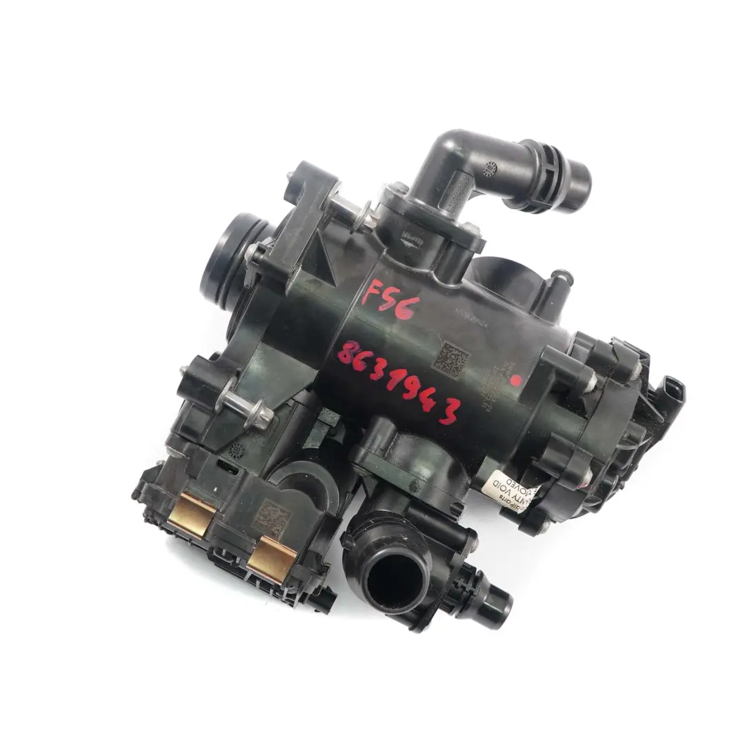 Thermostat Housing Heat Management Module to BMW X1 F48 Mini F56 Petrol with Part number 8631943 BMW X1 F48 Mini F56 Petrol Thermostat Housing Heat Management Module - SKU 8631943 - Part number 8631943