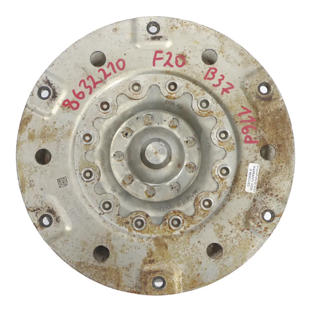 BMW F20 F21 LCI 116d B37 Torque Converter Automatic Gearbox GA8HP50 - SKU 8632210 - Part number 8632210
