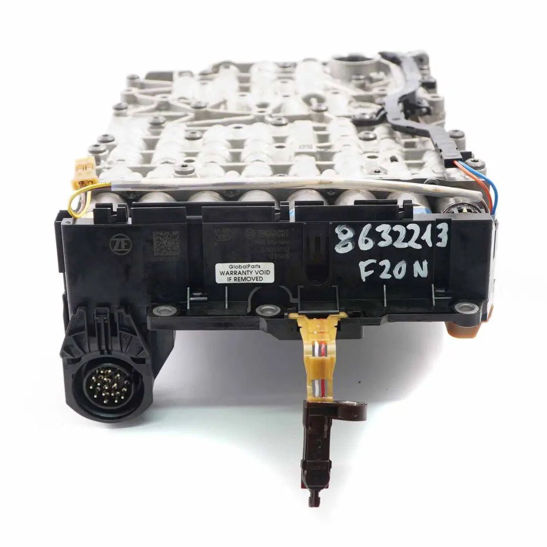 Mechatronics Drive Automatic Gearbox GA8HP50Z to BMW F20 F21 F22 F30 F31 F32 LCI with Part number 8632213 BMW F20 F21 F22 F30 F31 F32 LCI Mechatronics Drive Automatic Gearbox GA8HP50Z - SKU 8632213 - Part number 8632213