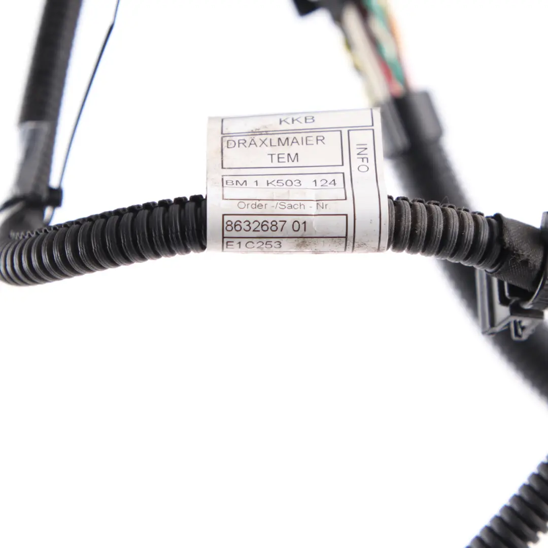 BMW i3 I01 Engine Motor Sensors Module Wiring Cable Wire Harness - SKU 8632687 - Part number 8632687