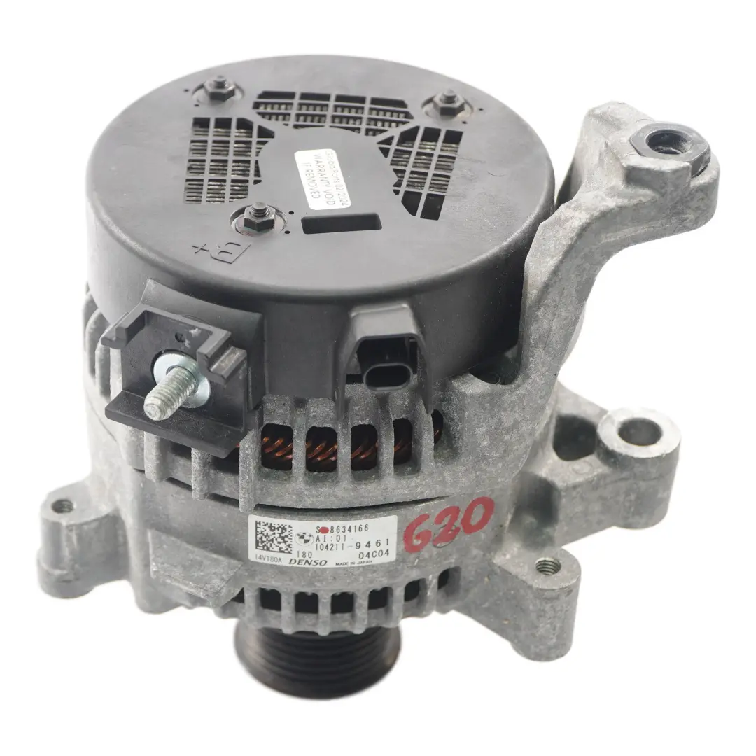 B47 B48 B58 B46 Alternator 180A 14V do BMW G20 G30 G14 o numerze 8634166 BMW G20 G30 G14 B47 B48 B58 B46 Alternator 180A 14V - SKU 8634166 - Numer Części 8634166