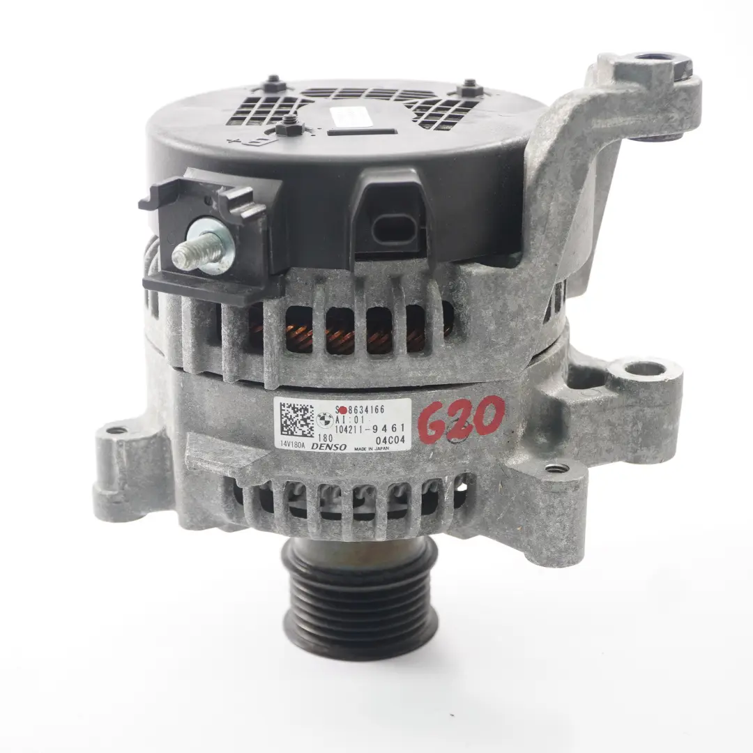 Alternatore BMW G20 G30 G14 B47 B48 B58 B46 Alternatore 180A 14V per con numero di parte 8634166 Alternatore BMW G20 G30 G14 B47 B48 B58 B46 Alternatore 180A 14V - SKU 8634166 - Numero di parte 8634166