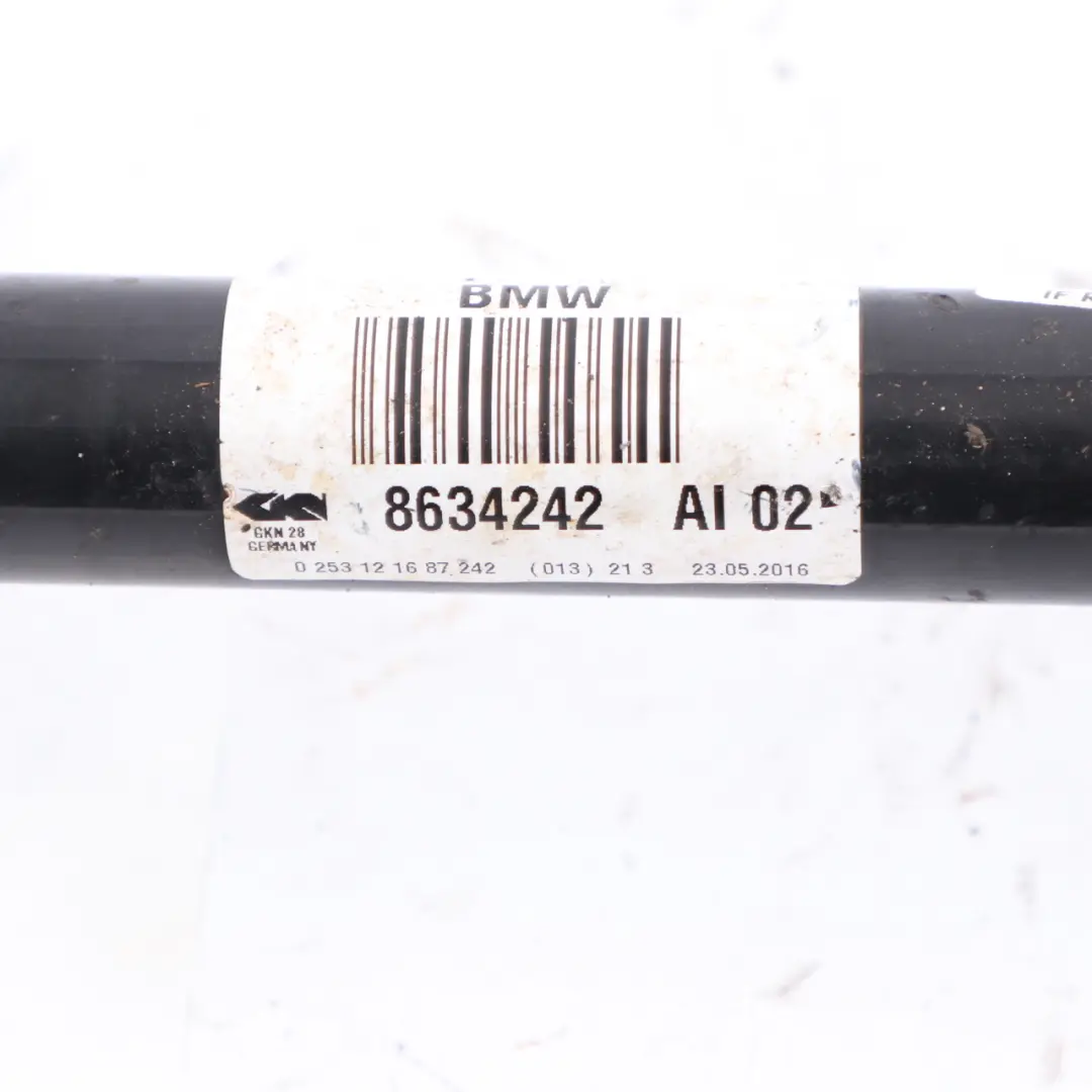 Półoś Napędowa Ośka Prawa Tylna do BMW F20 F30 LCI F32 B48 o numerze 8634242 BMW F20 F30 LCI F32 B48 Półoś Napędowa Ośka Prawa Tylna - SKU 8634242 - Numer Części 8634242