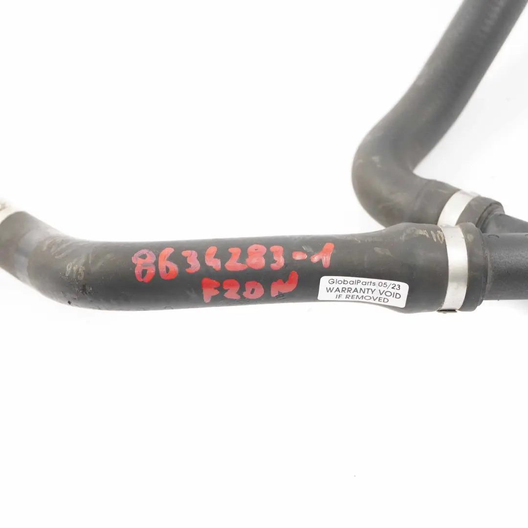 Water Coolant Hose BMW F20 F21 F30 F31 LCI Petrol Engine Coolant Pipe to with Part number 8634283 Water Coolant Hose BMW F20 F21 F30 F31 LCI Petrol Engine Coolant Pipe - SKU 8634283-1 - Part number 8634283