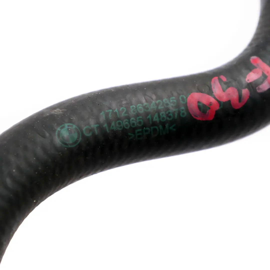 Manguera Bomba Refrigerante Enfriador Aire Carga para BMW F20 F21 F30 LCI B48 con número de pieza 8634285 BMW F20 F21 F30 LCI B48 Manguera Bomba Refrigerante Enfriador Aire Carga - SKU 8634285 - Número de pieza 8634285