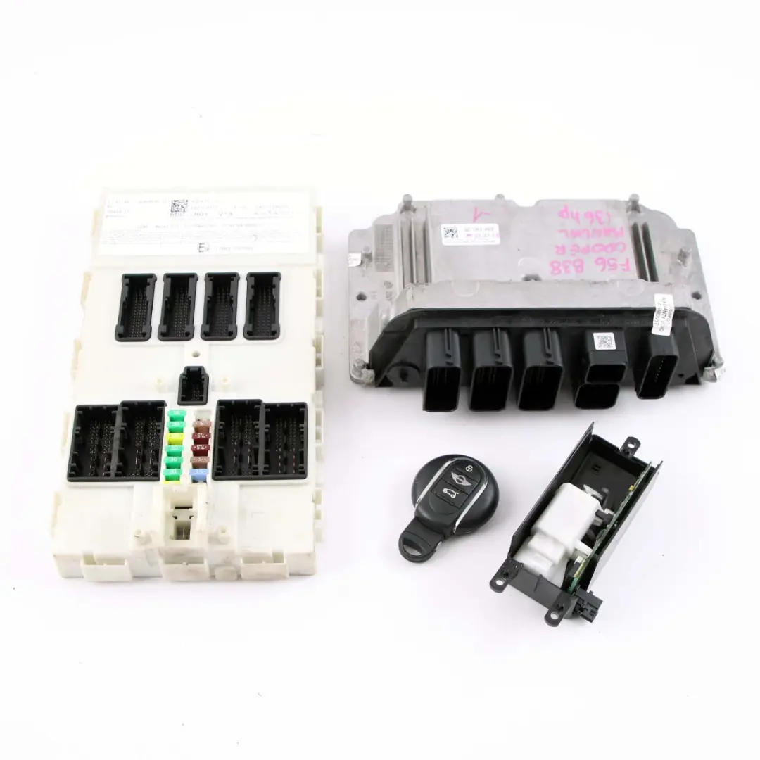 B38 1.5 136HP Petrol Engine ECU Kit DME BDC + Key + Lock to Mini Cooper F56 with Part number 8635625 Mini Cooper F56 B38 1.5 136HP Petrol Engine ECU Kit DME BDC + Key + Lock - SKU 8635625-1 - Part number 8635625