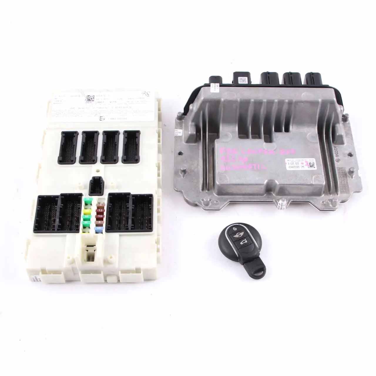Mini Cooper F56 B38 136HP Petrol Engine ECU Kit DME 8635625 BDC + Key Automatic
