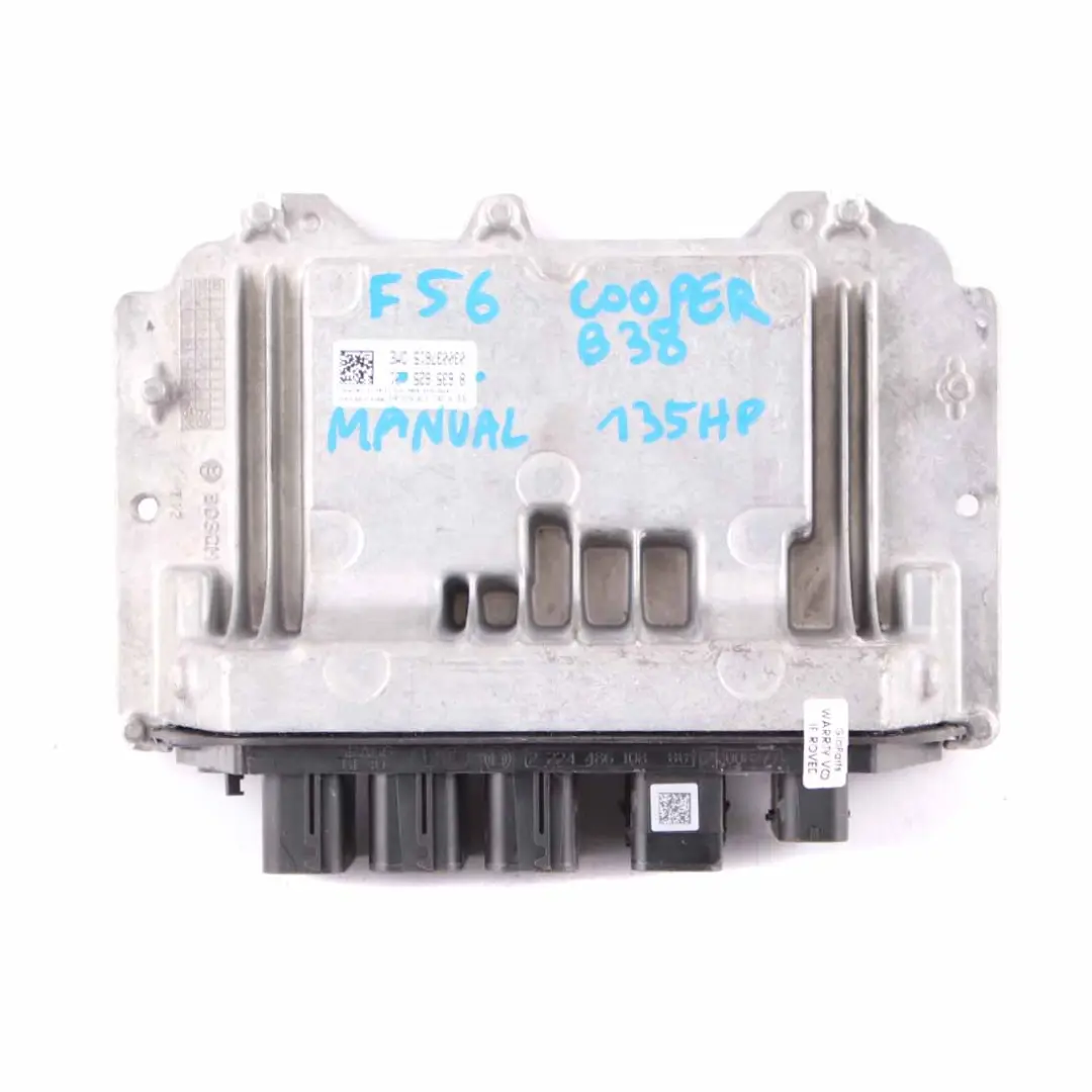 B38 1.5 136HP Petrol Engine ECU DME Manual Transmission to Mini Cooper F56 with Part number 8635625 Mini Cooper F56 B38 1.5 136HP Petrol Engine ECU DME Manual Transmission - SKU 8635625 - Part number 8635625