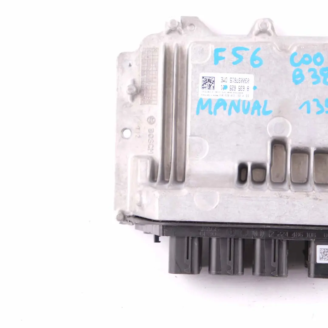 B38 1.5 136HP Petrol Engine ECU DME Manual Transmission to Mini Cooper F56 with Part number 8635625 Mini Cooper F56 B38 1.5 136HP Petrol Engine ECU DME Manual Transmission - SKU 8635625 - Part number 8635625