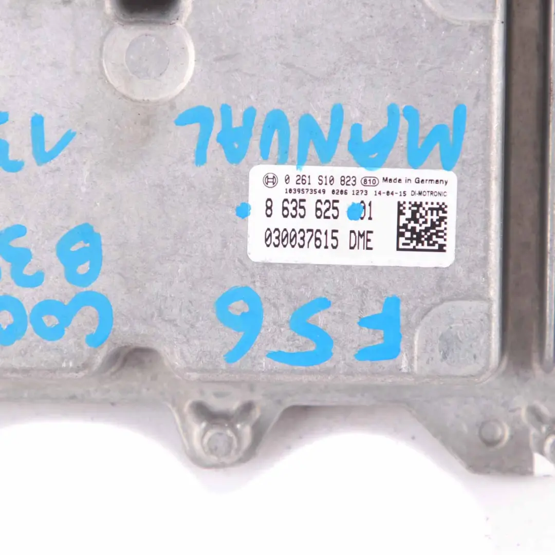 B38 1.5 136HP Petrol Engine ECU DME Manual Transmission to Mini Cooper F56 with Part number 8635625 Mini Cooper F56 B38 1.5 136HP Petrol Engine ECU DME Manual Transmission - SKU 8635625 - Part number 8635625