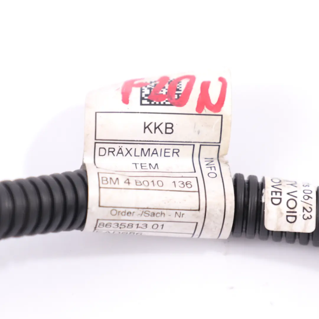 Wiring BMW F20 F30 F31 LCI B38 Valvetronic Servomotor Cable Loom Engine - SKU 8635813 - Part number 8635813