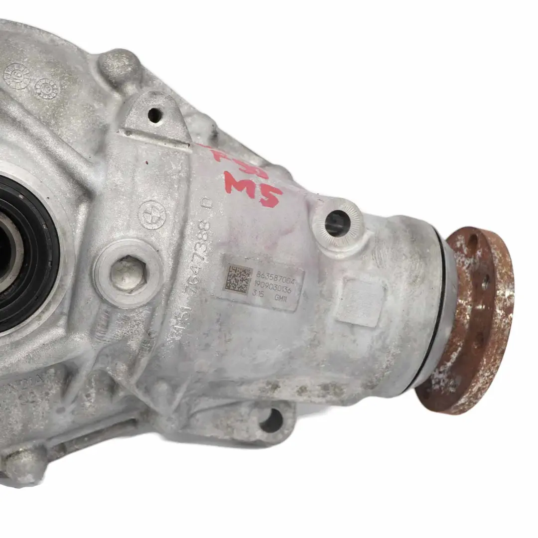 BMW F90 M5 F91 M8 Front Differential Diff 3,15 Ratio 8635870 20k miles, WARRANTY - SKU 8635871 - Part number 8635871