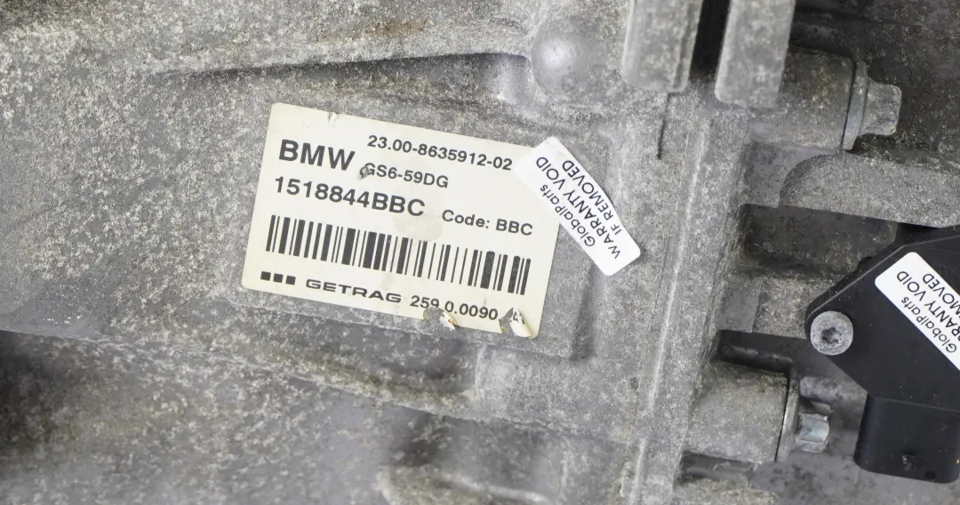 B37 B47 Schaltgetriebe BBC BESCHÄDIGT für BMW X1 F48 18d F45 F46 216d 218d mit Teilenummer 8635912 BMW X1 F48 18d F45 F46 216d 218d B37 B47 Schaltgetriebe BBC BESCHÄDIGT - SKU 8635912-1 - Teilenummer 8635912