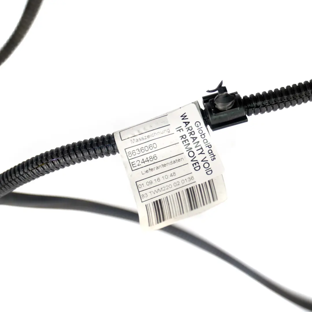 Cableado Cable Loom Arn?s para BMW F20 F30 LCI 120i 320i 330i B48 Motor con número de pieza 8636054 BMW F20 F30 LCI 120i 320i 330i B48 Motor Cableado Cable Loom Arn?s - SKU 8636054 - Número de pieza 8636054