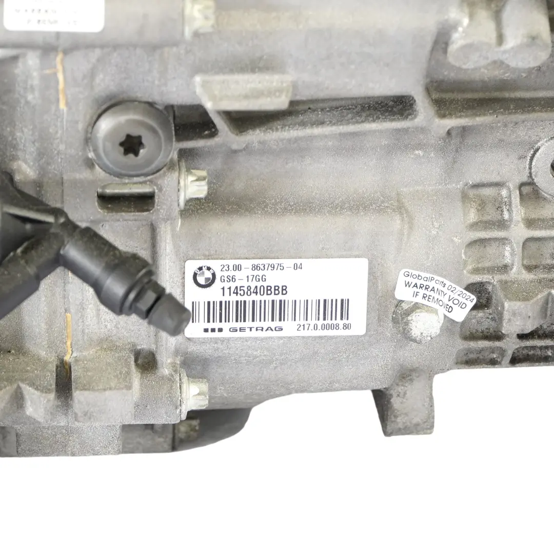 Boîte Vitesses Manuelle BMW F20 120i F30 LCI 320i B48 GS6-17GG GARANTIE pour à propos du numéro de pièce 8637975 Boîte Vitesses Manuelle BMW F20 120i F30 LCI 320i B48 GS6-17GG GARANTIE - SKU 8637975 - Numéro de pièce 8637975