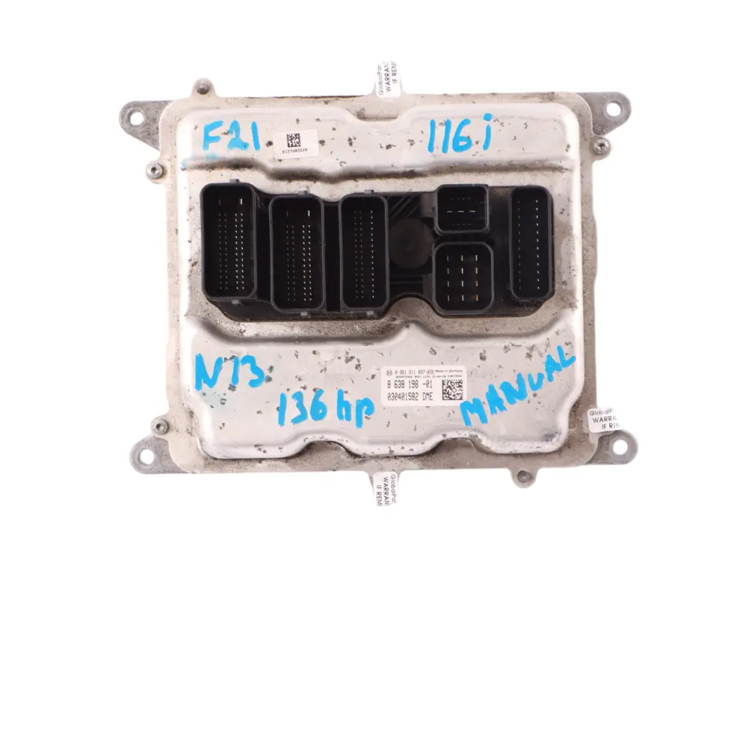 136HP Engine ECU Kit DME 8625241 FEM Key Manual to BMW F20 F30 116i 316i N13 with Part number 8638198 BMW F20 F30 116i 316i N13 136HP Engine ECU Kit DME 8625241 FEM Key Manual - SKU 8638198-5 - Part number 8638198
