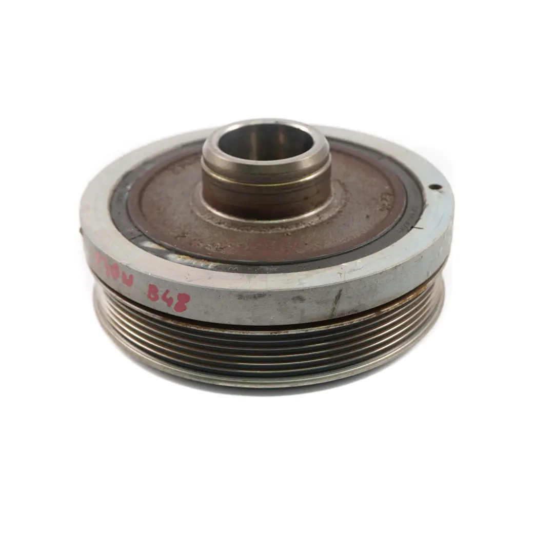 Poulie Vilebrequin Amortisseur Vibration Moteur B48 Petrol pour BMW F20 F21 F32 LCI à propos du numéro de pièce 8638446 BMW F20 F21 F32 LCI Poulie Vilebrequin Amortisseur Vibration Moteur B48 Petrol - SKU 8638446 - Numéro de pièce 8638446