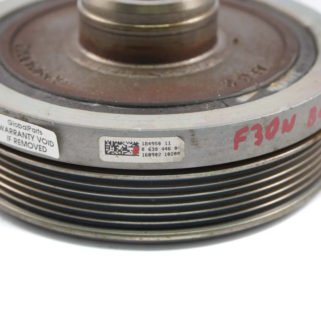 Kurbel Riemen Scheibe Schwingungs Dämpfer Motor B48 Benzin für BMW F20 F21 F32 LCI mit Teilenummer 8638446 BMW F20 F21 F32 LCI Kurbel Riemen Scheibe Schwingungs Dämpfer Motor B48 Benzin - SKU 8638446 - Teilenummer 8638446