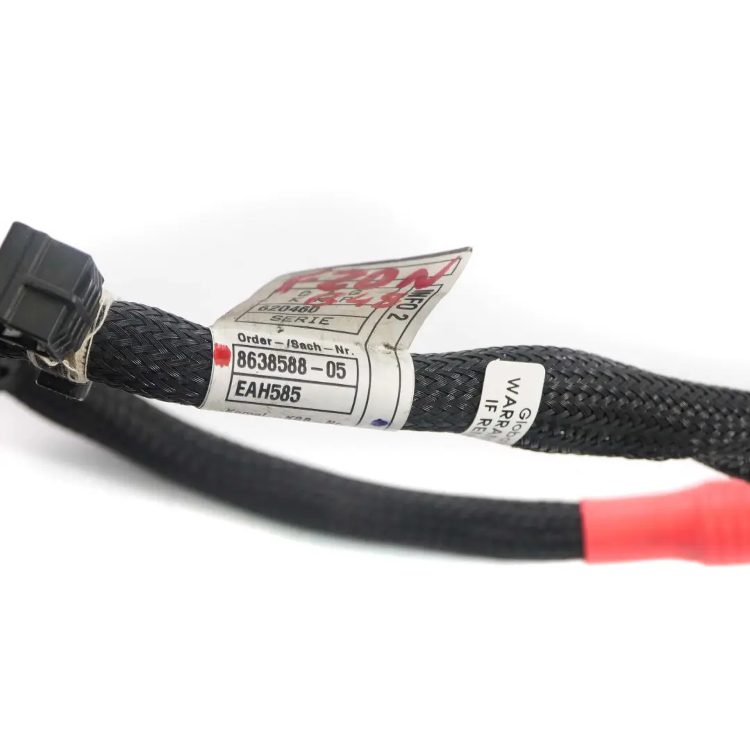 BMW F20 F22 F30 LCI 125i 230i 320i 330i B48 Cable Alternador Arranque - SKU 8638588 - Número de pieza 8638588