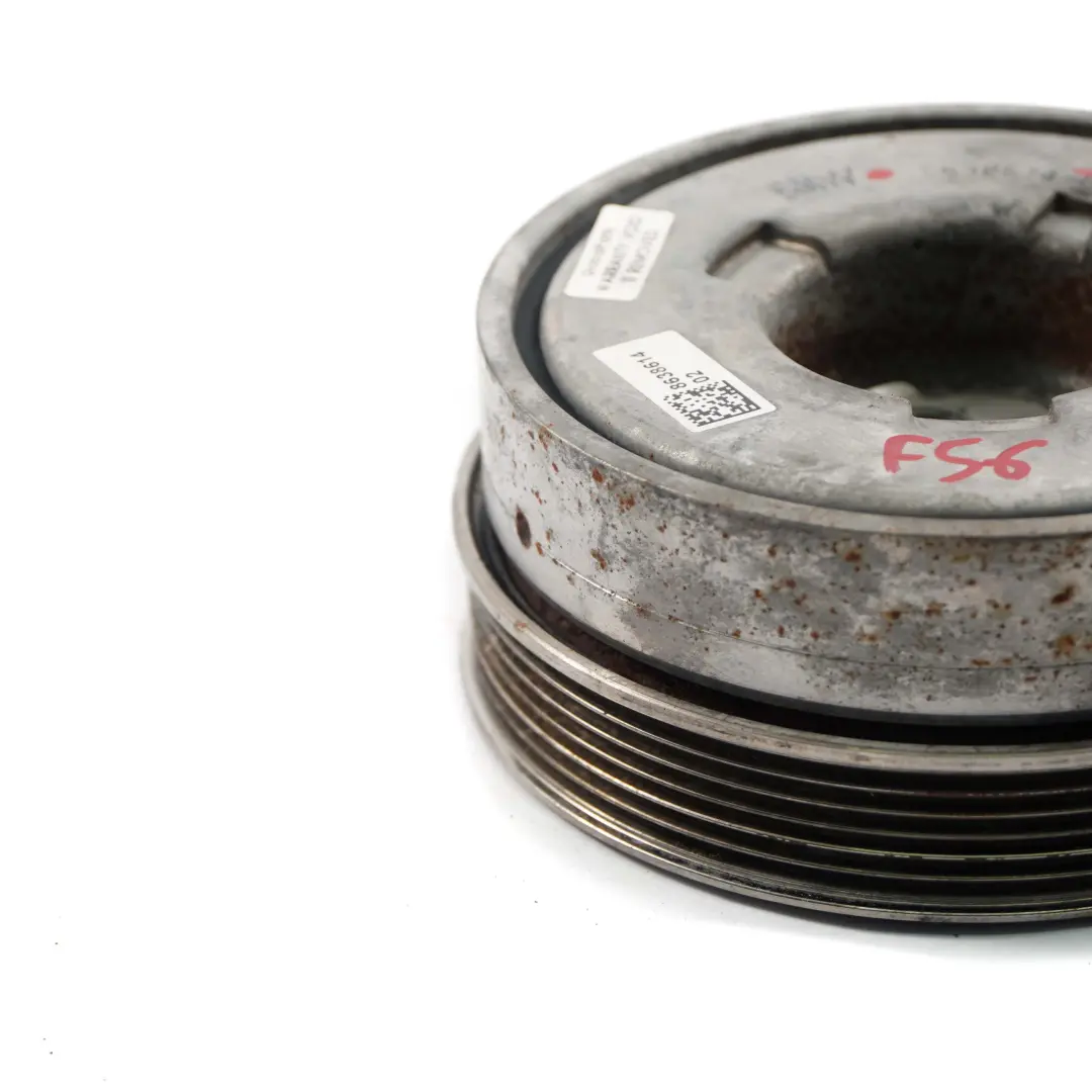 Gasolina B36 B38 Polea Amortiguador vibraciones para BMW F45 Mini F55 F56 F57 F60 con número de pieza 8638614 BMW F45 Mini F55 F56 F57 F60 Gasolina B36 B38 Polea Amortiguador vibraciones - SKU 8638614-1 - Número de pieza 8638614