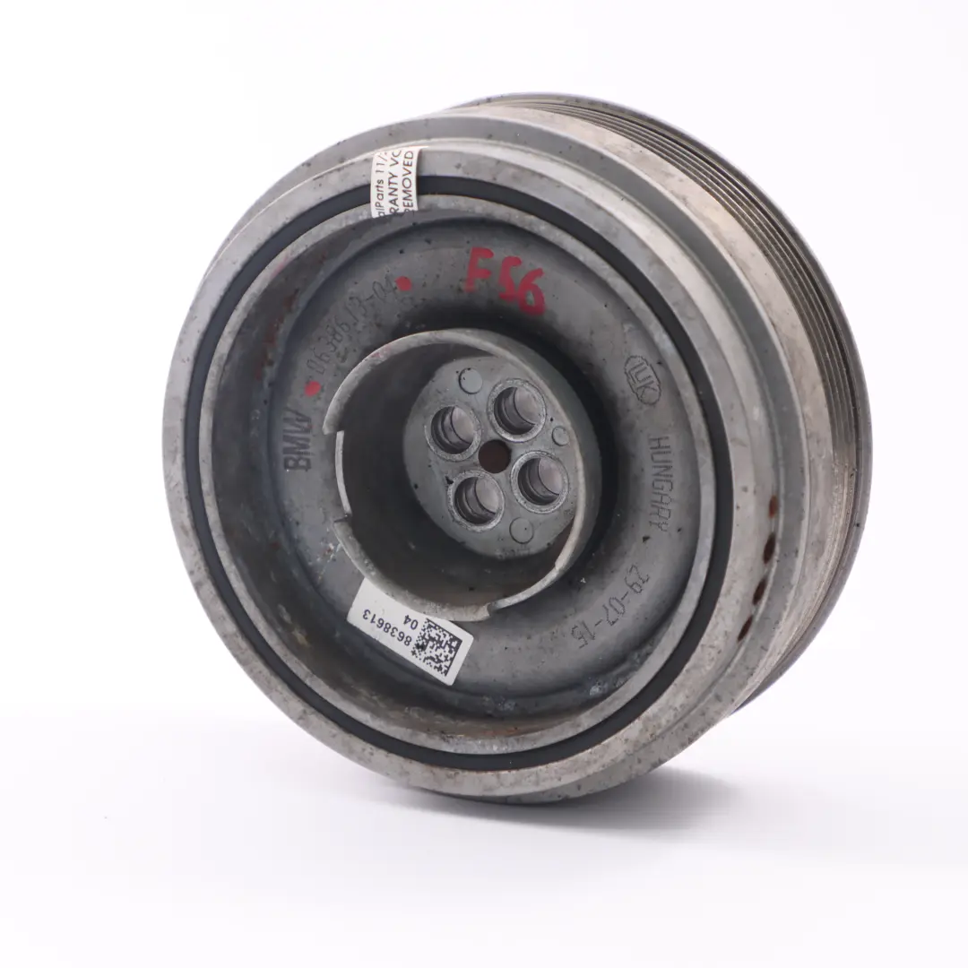 Amortiguador vibraciones BMW F45 X1 F48 Mini F56 B36 B38 Polea cigüeñal 8638613 para con número de pieza 8638614 Amortiguador vibraciones BMW F45 X1 F48 Mini F56 B36 B38 Polea cigüeñal 8638613 - SKU 8638614-2 - Número de pieza 8638614