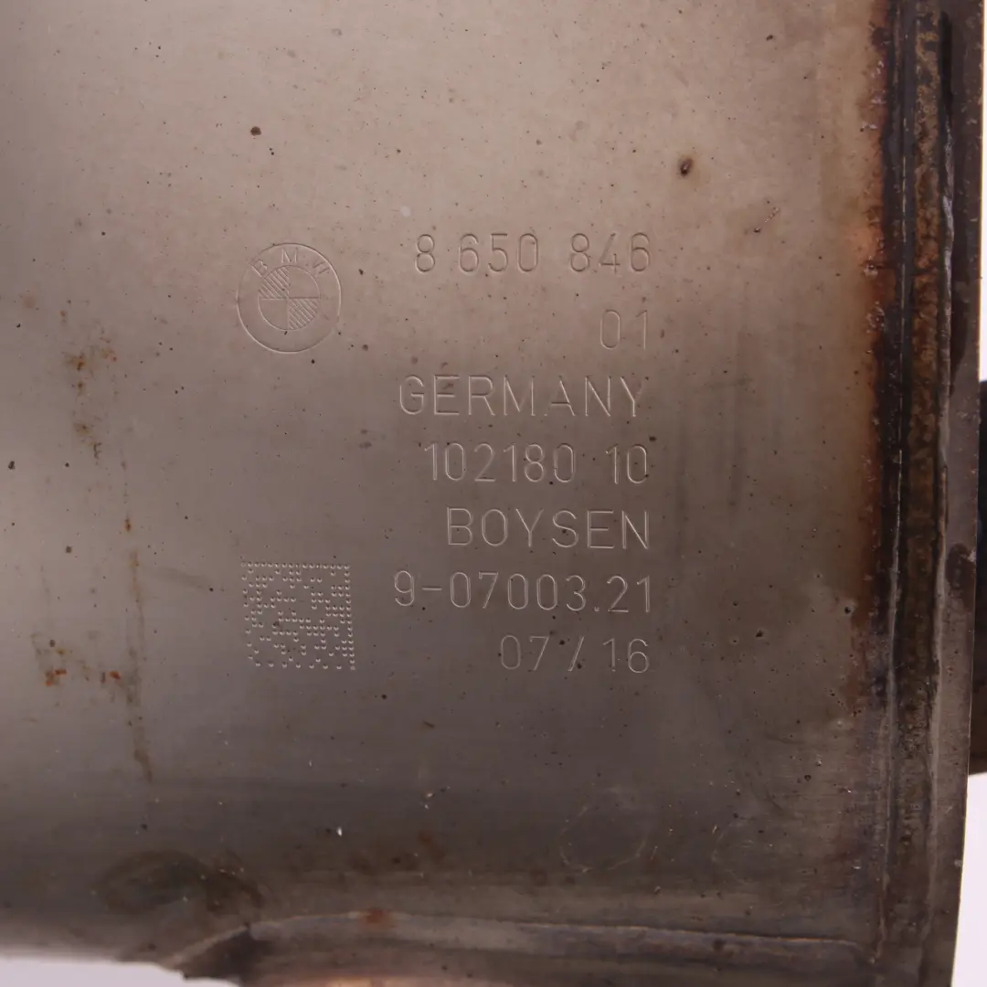 Exhaust Silencer BMW F20 F21 LCI M140i B58 Petrol Rear Back Box Muffler 8650846 to with Part number 8638779 Exhaust Silencer BMW F20 F21 LCI M140i B58 Petrol Rear Back Box Muffler 8650846 - SKU 8638779 - Part number 8638779